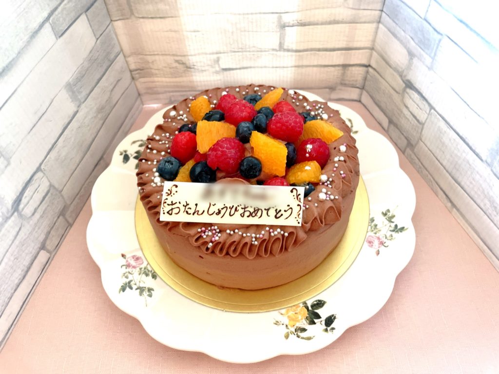 Pâtisserie Spiraea　ベリーミックスチョコケーキ